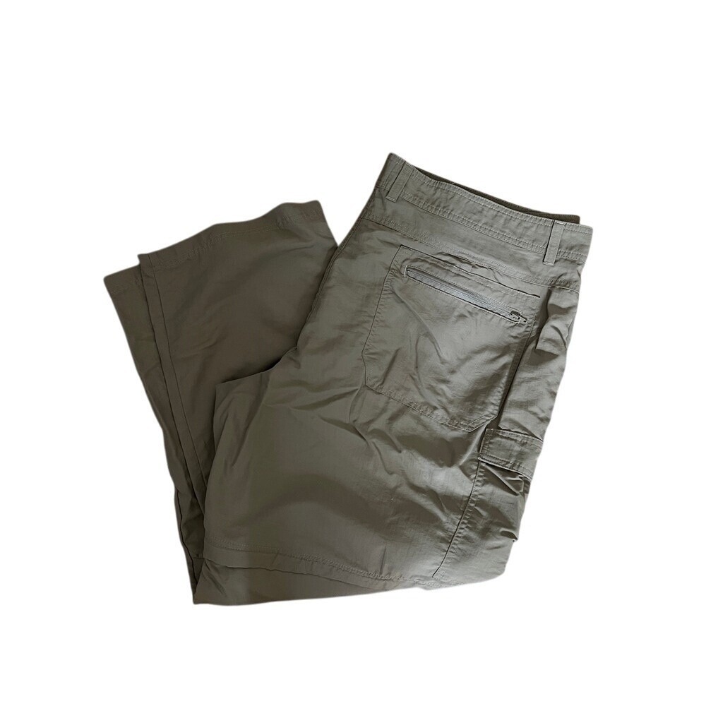 Red Head Convertible Cargo Pants Hiking Outdoors‎ Zip Off Beige 44 x 30